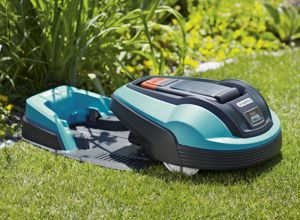 robot lawn charging station