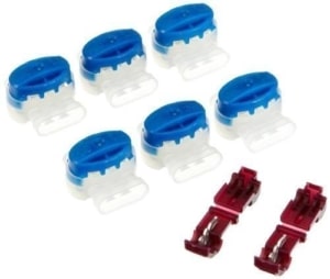 wire connectors for robot mowers