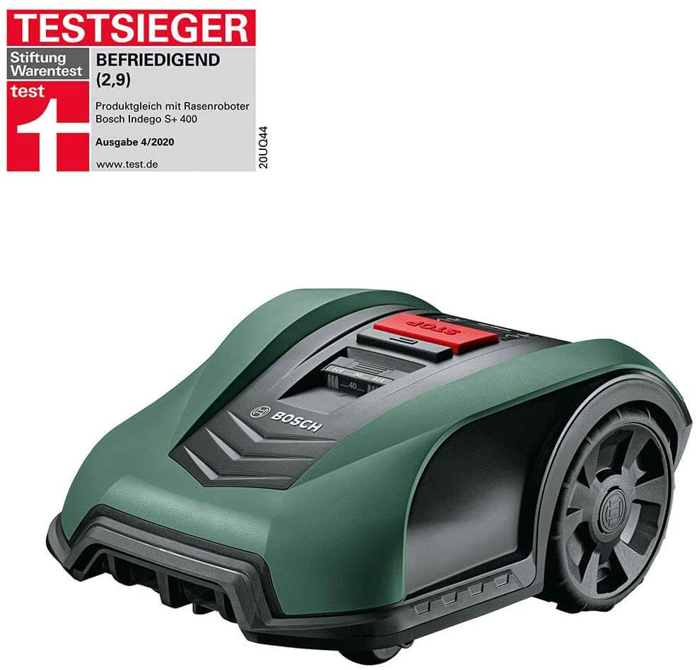 Bosch indego s+ cheap 400 robotic mower