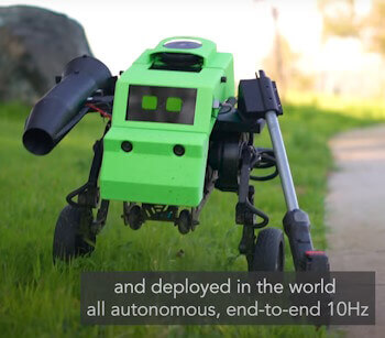 Prototype of the Verdie garden robot