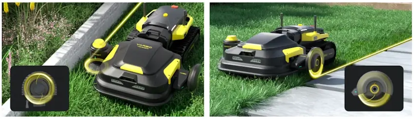 Yarbo M1 Robot Mower with Edge Cutter and Trimmer Module